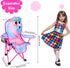 KABOER Kids Outdoor Folding Chair with Cup Holder - Perfect for Camping