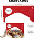 6 1 Crab Snare Traps with Loops, Ounce Galvanized Steel Block, Rectangular Crab Snare for Dungeness, Rock, Blue Crab