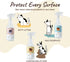 kin+kind Pet Odor Eliminator for Home, 32 fl oz Litter Deodorizer and Stain Remover Spray for Carpet and Fabric