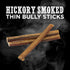 Best Bully Sticks Premium 6 Inch Thin Bully Sticks for Dogs - 100% Natural Hickory Smoked, Odor Free, 24 Pack