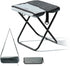 Generic 2-in-1 Portable Folding Stool with Crossbody Carry, Converts to Bag with Mesh