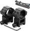 Scope Rings, High Profile Rifle Scope Mounts for Picatinny Rail (1 inch, Set of 2)
