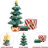 Christmas Aquarium Decoration Set - Miniature Resin Ornaments for Fish Tank Supplies and Table Decor