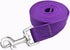 Strong Nylon Dog Leash for Medium Large Dogs, 4FT/5FT/6FT Options (6FT, Purple)