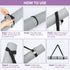 YOGAER Adjustable Yoga Mat Carrier Strap, Thick Sling for Carrying Large Mats and Stretching Band