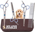 Dog Grooming Scissors Kit with Rounded Blunt Tips, Straight, Curved & Thinning