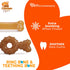 35 lbs, 2 Pack Nylabone Ring Bone & Teething Bone Puppy Chew Toy for Dogs, Soothing Puppy Teething Toys, Puppy