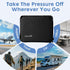 Sanmatin Backpacking Airplane(1, Stadium Seat Cushion Self-Inflating Foam Stadium Seats Bleacher Seat Chair Cushion Pad