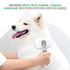 Dogs Cats Self Cleaning Slicker Brush for Shedding & Grooming - Remove Loose Undercoat, Knots, Mats - Grey