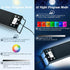 AQQA 16W Multi-Function Aquarium Light, Waterproof LED Fish Tank Light with Timer, 7 Colors, Full Spectrum