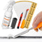 SAPLIZE Golf Grip Kit with Grip Tape Remover Tool, 15 Paper Tapers, 5oz Solvent, Towel, Rubber Vise Clamp