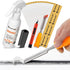 SAPLIZE Golf Grip Kit with Grip Tape Remover Tool, 15 Paper Tapers, 5oz Solvent, Towel, Rubber Vise Clamp