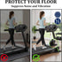 Muimurex 4PCS 10MM 4" 4" Anti-Slip Treadmill Mat Pads, Thick High Density Anti Vibration Walking Pad Mats, x Shock