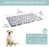 VANKEAN Dog Crate Pad Bed Mat, Reversible Soft Pet Sleeping Mat for Small to XX-Large Dogs and Cats, Machine Washable