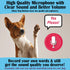 Cat & Dog Buttons for Communication, Recordable Talking Pet Button Starter Gift Set, 6 Training Buttons with Mat