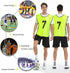 Scrimmage (12 Pack) Training Vest Team Sports Pinnies Jerseys for Adult Youth Soccer Bibs Numbered Practice Jerseys