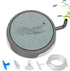 hygger Ultra High Dissolved Oxygen Diffuser Air Stone, 2.2inch Stainless Steel Bubble Stone Kit for Nano Fish Tank