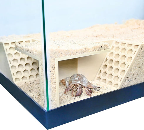 Hermit Crab Underground Tunnel Cave Corner | Hermit Crab Climbing Tank Decor