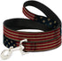Buckle-Down Pet Leash - Vintage US Flag Stretch - 4 Feet Long, 1/2" Wide