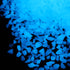 Glow in The Dark Gravel Stones 280g/10oz (3-5mm, Sky Blue) - Decorative Rocks for Fish Tank and Garden