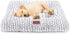 Dog Bed Crate Pad, Soft Fluffy Cushion for Small Dogs, Anti-Slip Comfy Crate Mat