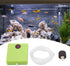 Oxygen Pump Aquarium Air Pump, Portable Dry Battery Operated Fish Tank Aerator with Air Stone and Tube