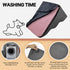 Dog Stairs for High Beds, 3-Step Non-Slip Dog Stairs for Small Large Dogs Cats, Climbing to Bed Couch, Grey