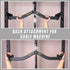 LAT Pull Down Bar for Cable Machine, T Bar V Bar Pulldown Attachments, Back Tricep Bar Strength Training Handle