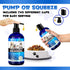 Omega 3 Fish Oil for Dogs, 8.8 FL.OZ Salmon Oil Supplement for Skin and Coat, EPA + DHA, Golden
