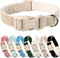 ARING PET Cotton Dog Collar, Soft Lightweight Comfortable for Small Dogs, Quick Release Buckle for Small Medium Large