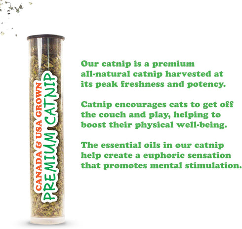 Meowijuana Birthjays Bundle, Catnip Joints and Get Lit Cake Refillable Toy, Hand Harvested Catnip