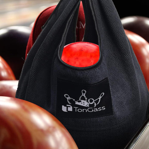 (3-Pack Shammy TonGass Giant Microfiber Bowling Ball Seesaw Towel, Machine Washable Microfiber Bowling Ball See-Saw