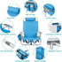 Kcelarec Backpack 5 1-Low Folding Beach Chair with Positions, Carry Handle, Storage Pouch, Cup Holder,Outdoor Reclining