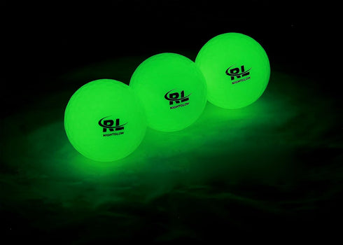 R&L Glow Golf Balls, Tournament Fluorescent Glowing in The Dark, Long Lasting