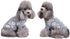 Skull Dog Sweater, Holiday Halloween Christmas Pet Clothes, Soft Comfortable, Grey