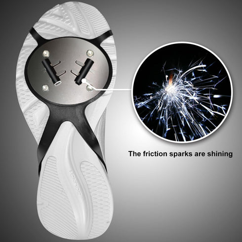 Flint Pad Sparks for Skateboards - Friction Spark Tool for Motorcycles & Bicycle, Bike Pack Essentials