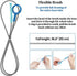 Hydration Bladder Cleaning Kit, Water Bladders Cleaner Set with Long Brush, Valve Brush, and Drying Frame