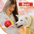 2 Pack Dog Balls, Upgraded Indestructible Toys for Aggressive Chewers, Tough Bouncy Tennis Balls for Large Breeds