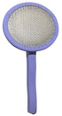 TAURO PRO LINE Slicker Brush Round, Premium Brush for Dogs and Cats, Soft Flexible Cushion Design, 1x Grooming Brush