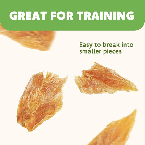 MON2SUN 21.2 oz Dog Treats Chicken Jerky, Single-Ingredient, Rawhide-Free, High Protein, Low Fat, Training Treats