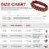 Spiked Leather Dog Collar with Bullet Rivets, Soft Adjustable Collar for Small Medium Large Dogs, Red, L.