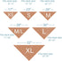 Generic I do Too! Dog Bandana Wedding Engagement Announcement (Medium) Beige, Black