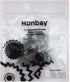 Honbay 100pcs Spring Twist Lock Fishing Hook Centering Pin for Soft Lure Bait Worm Crank