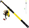 Fishing Rod and Reel Combo, Medium Heavy Telescopic Rod Kits for Adults, 22lb Line Pre-spooled with Spinning Reel