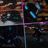 LOOM Reflective Stickers Kit (6pcs Brilliant-Blue) for Nighttime Safety, Waterproof Self-Adhesive Decals