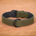 Didog Soft Padded Leather Dog Collar - Breathable Heavy Duty with Adjustable Rust-Proof Metal Buckle for Small Medium