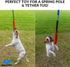 K9 Dog Bite Tug Toy, Durable Tear-Resistant French Linen, Perfect for Tug of War, Fetch & Puppy Training for Medium to
