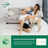 IMMCUTE 50 Male Dog Wraps Ct, Medium Size, Male Dog Diapers Disposable, Super Absorbent Leak-Proof Doggy Diapers,Belly
