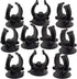 OIIKI 10 PCS Aquarium Heater Suction Cups with Clips, Air Hose Tube Holders for Fish Tank