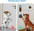 1000 IP65 58 4 Dog Door Bell for Potty Training, Wireless Doggie Door Bell Operating at Feet with Waterproof Touch